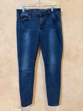 Articles of Society Women's Dark Blue Stretch Skinny Jeans comfy size 31